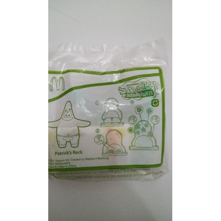 Mainan MCD SPONGEBOB SQUAREPANTS - PATRICK'S ROCK