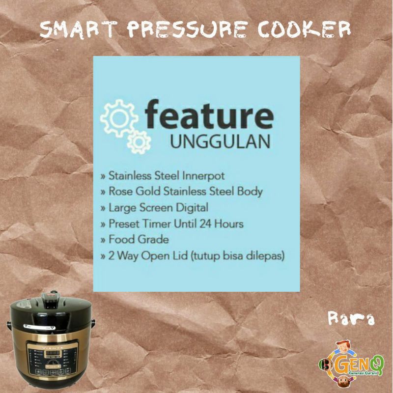 Smart Pressure Cooker Vienta