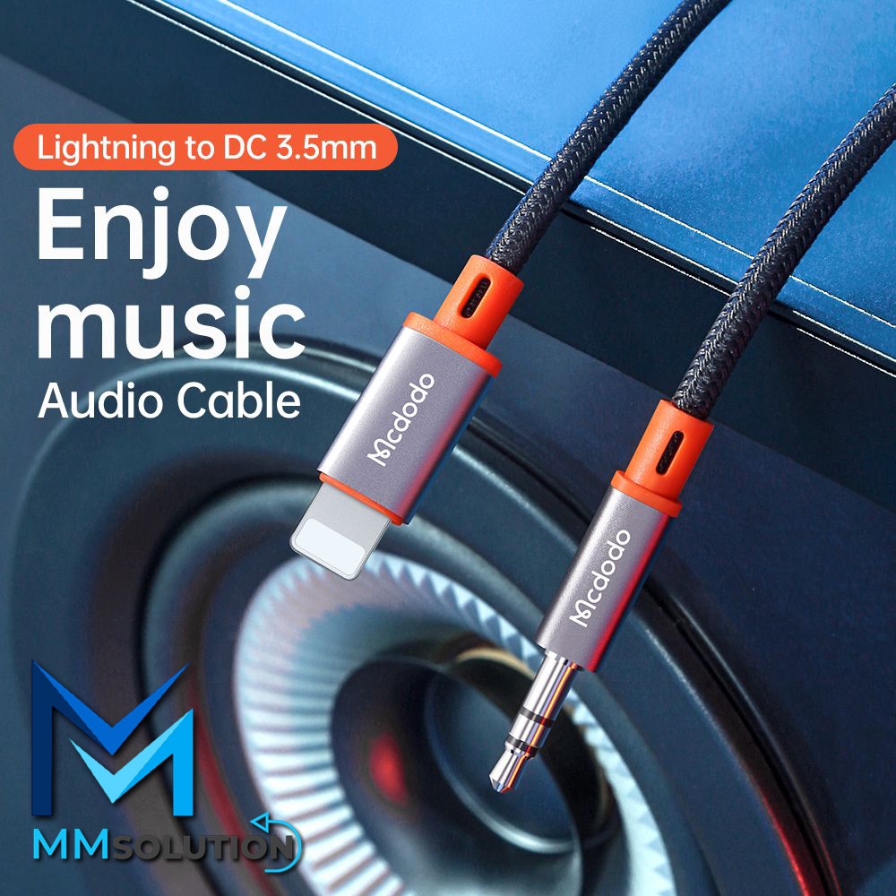 MCDODO CA-0780 Kabel AUX iPhone / Lightning To DC 3.5MM Premium Audio Stereo