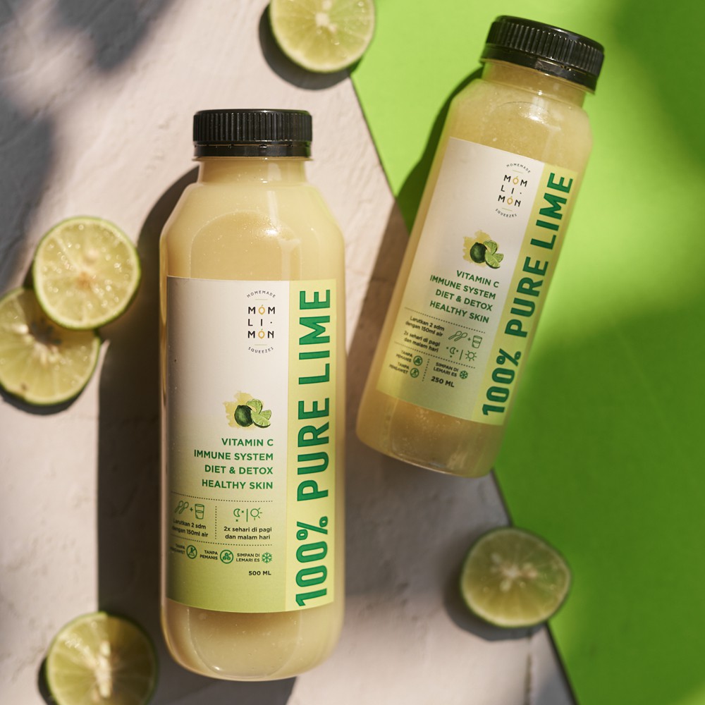 

Sari Murni Lime / Jeruk Nipis - 100% Pure - Tanpa Pengawet - Tanpa Gula - Homemade