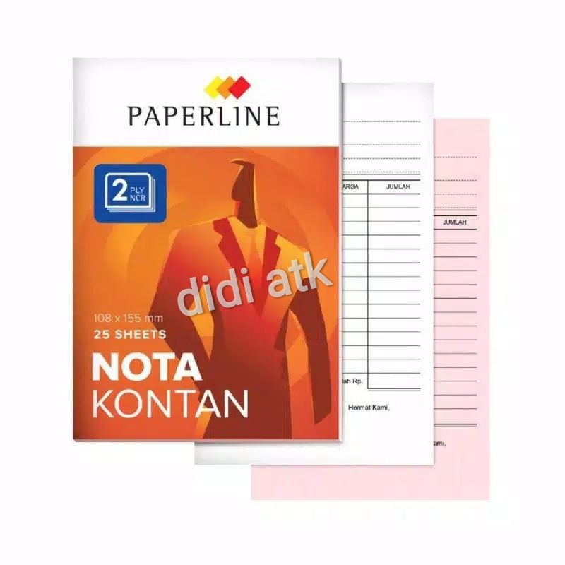 

Buku Nota Kontan Kecil 2 Ply Paperline / Nota Kontan / Nota K2 PPL