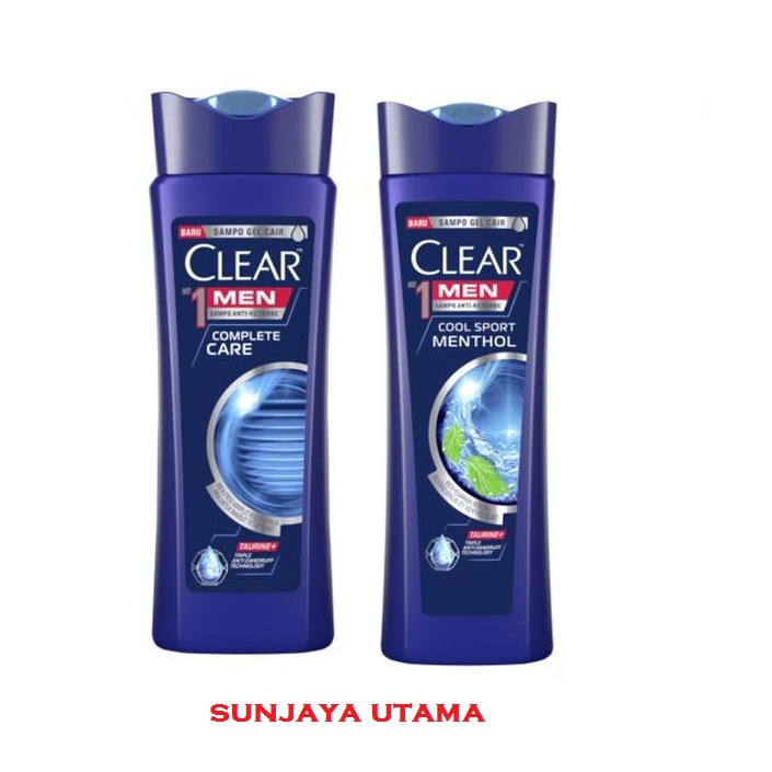 Clear Shampo Men Complete Care/Cool Sport Menthol 70ml/160ml