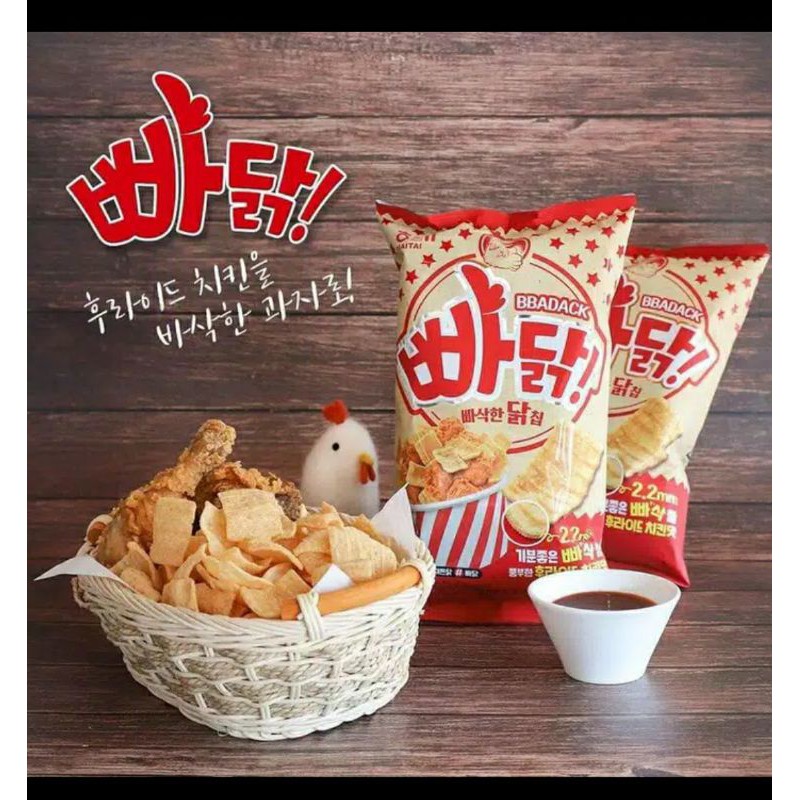 

HAITAI BBADACK Korean Snacks Fried Chicken Flavor