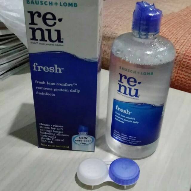 Renu Fresh Multi Purpose Solution By Bausch &amp; Lomb 355ml