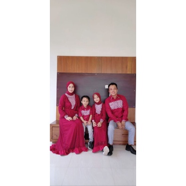 COUPLE KELUARGA BATIK KOMBINASI EXCLUSIVE