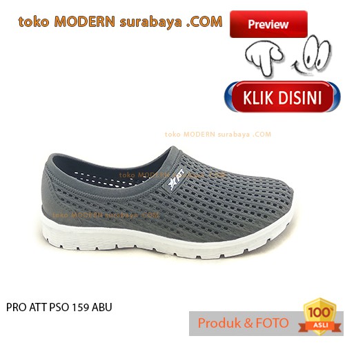 Pro Att Pso 159 Abu Sepatu Pria Slip On Karet