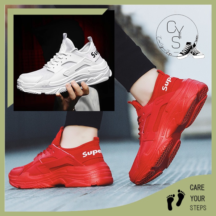 Sepatu Sneakers Pria Korea Import Sepatu Sneakers Man Casual Sport Sup Trend Culture Fashion Cowok G