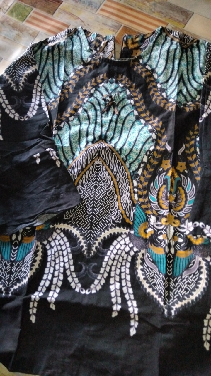 Maura Couple - Sania Ruffle Batik Couple Ori Ndoro Jowi Garansi Termurah Shopee - Batik Modern Solo