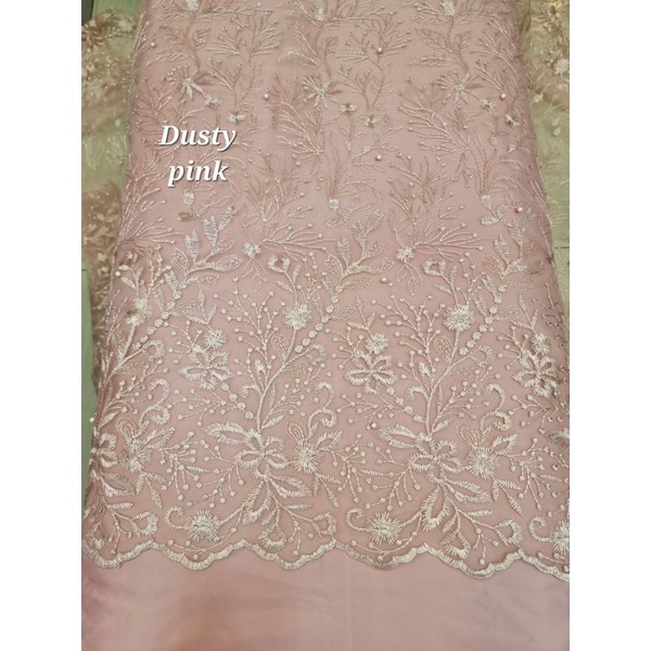 Tille Mutiara Bordir Tulle Kebaya Bridesmaid