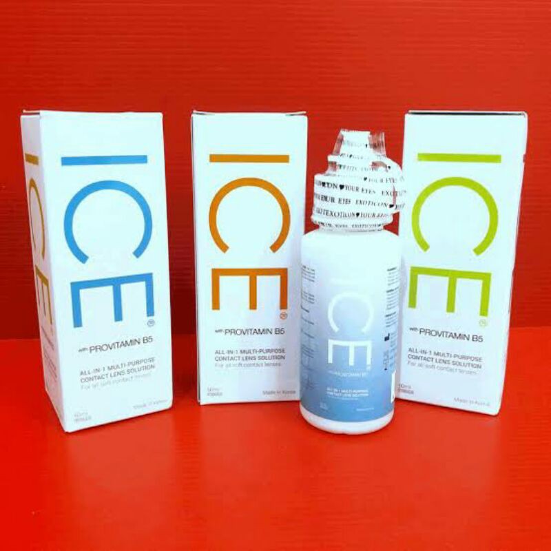 CAIRAN SOFTLENS ICE 60ML PROVITAMIN B5 / CAIRAN PEMBERSIH SOFTLENS ICE