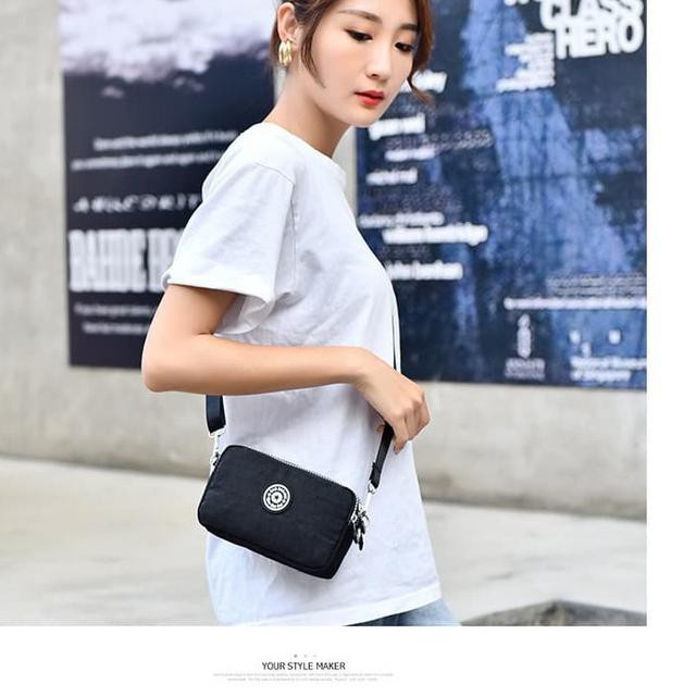 Bagus Banget>>cey-356   Tas Selempang Mini Wanita Murah Slingbag Sport HP Kecil Cewek Korea Slempan