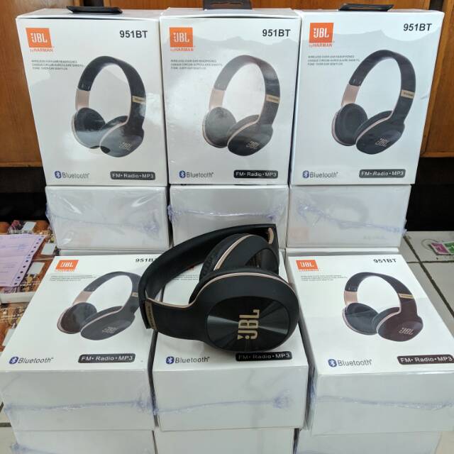 HEADSET BANDO JBL HARMAN BLUETOOTH HEADHPHONE WIRELESS JBL 951 BT