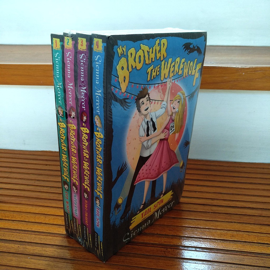 Sale Buku BBW - Novel My BrotherThe Werewolf seri 1- 4 bundle