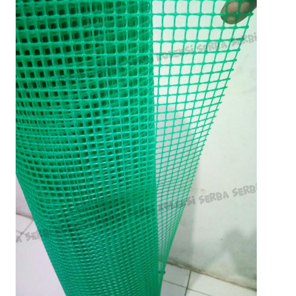 ✦ Kawat Jaring Plastik HDPE bentuk kotak / ALAS ANAKAN BURUNG ✥