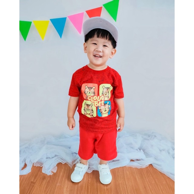 Setelan Anak Set Animal Pocket Cloudbee