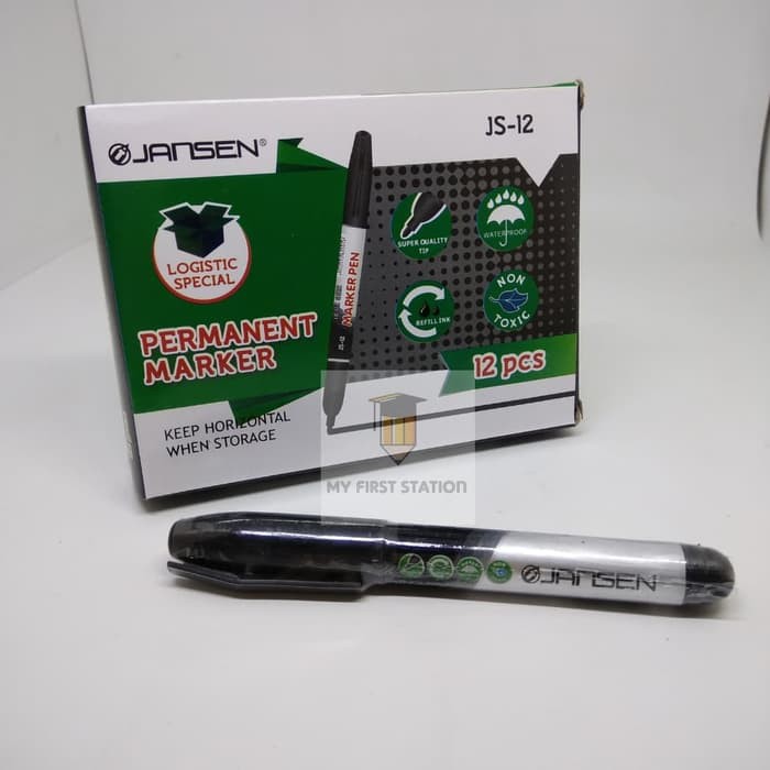 

Marker Permanent JANSEN JS 12 harga per lusin Murah