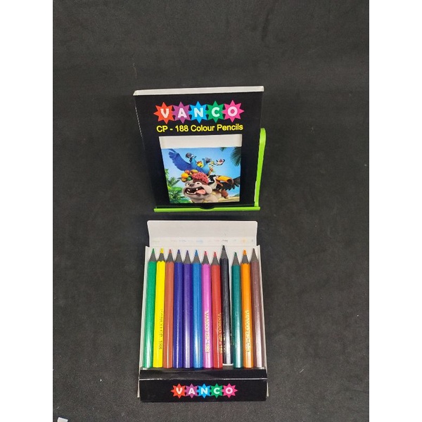 

PENSIL.WARNA.VAnko.12.W.UK.10.cm.isi.12.pcs