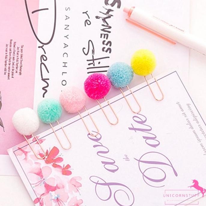 

Penjepit Klip Kertas Pom Pom Paper Clip