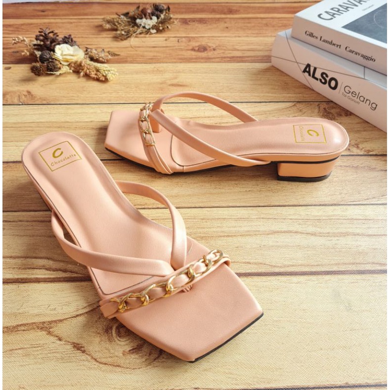 ABBUSHOES BN 01 hak tahu jepit rantai velupe 3cm