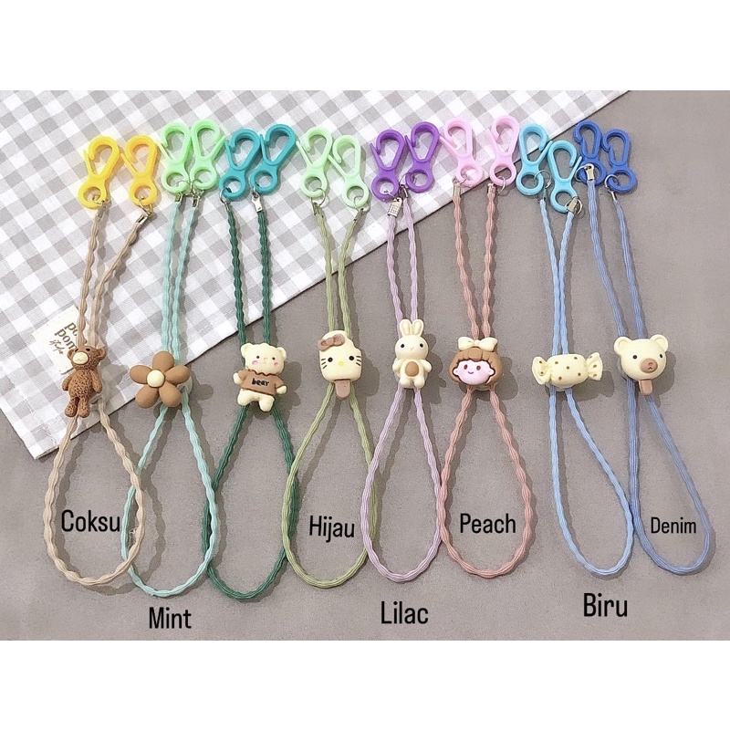 Strap Masker Anak 2 in 1 -Padi Anak Tali premium