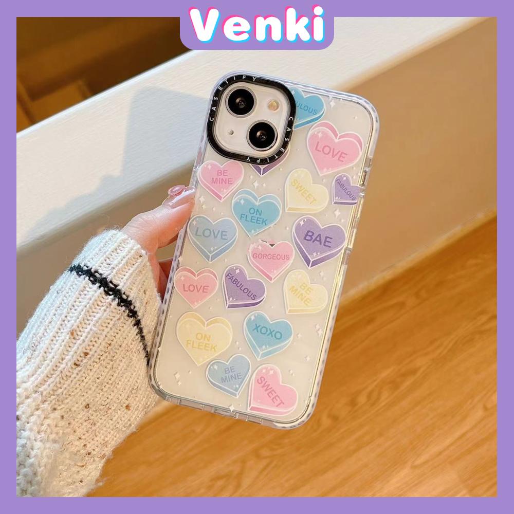 iPhone Case Silicone Soft Case Clear Case Thickened Shockproof Protection Camera Love Bear Cute Compatible For iPhone 11 iPhone 13 Pro Max iPhone 12 Pro Max iPhone 7 Plus iPhone xr