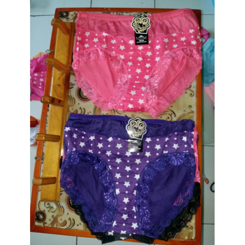 Celana dalem wanita jumbo murah - cd wanita jumbo renda murah