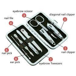 &lt; M.A &gt; alat gunting kuku//alat potong kuku manicure 7 set in 1 pedicure