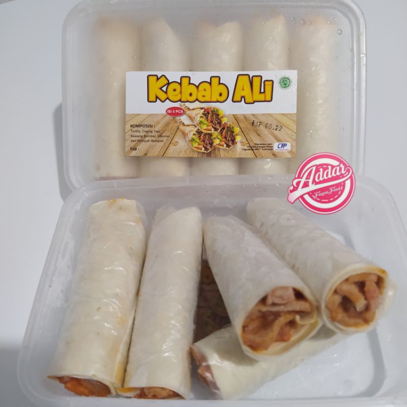 

Kebab Ali Daging Sapi original isi 5