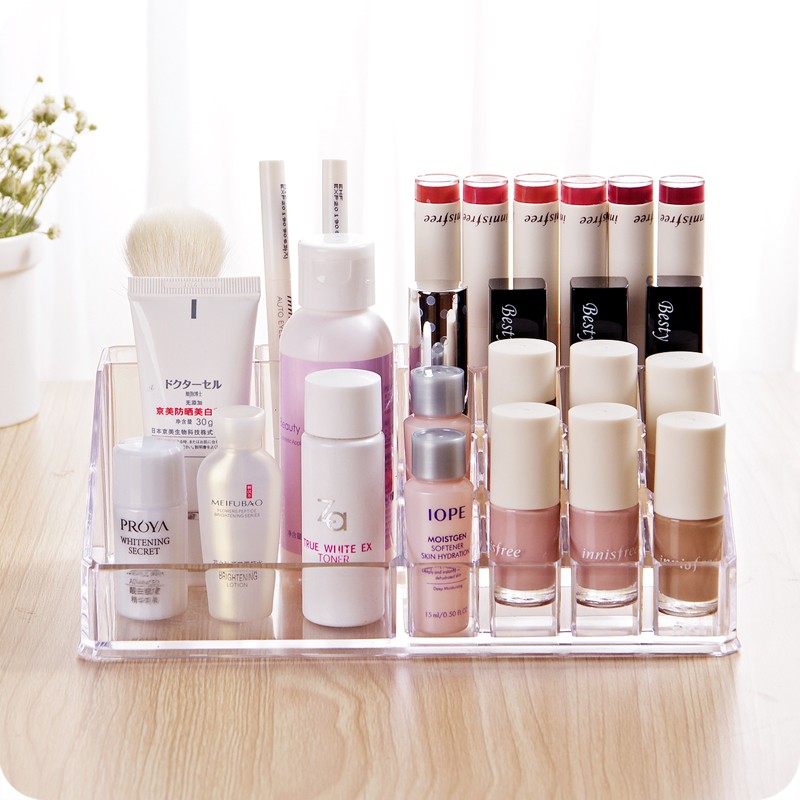 [COD] NEW ARRIVAL!Kotak Make Up Acrylic Rak Kosmetik Organizer Rak Serbaguna Cosmetic