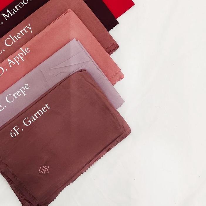 ✶ JILBAB VOAL POLOS UMAMA original jilbab segiempat polos ➫