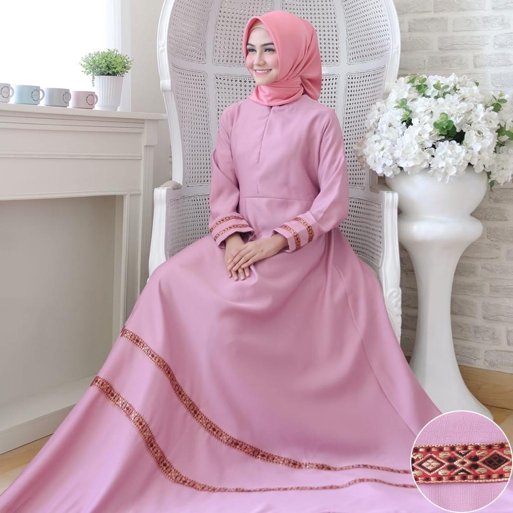 HOPYLOVY - GAMIS MAXI BALOTELLI SONGKET MARLINA