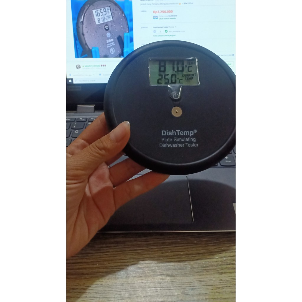 Dishwasher Thermometer / Dish Washer Thermometer DishTemp Merk ETI