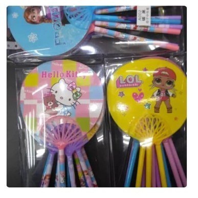 Pulpen Kipas / Pulpen Karakter Buah &amp; Animal Lucu / Kipas Pen Animal Grosir