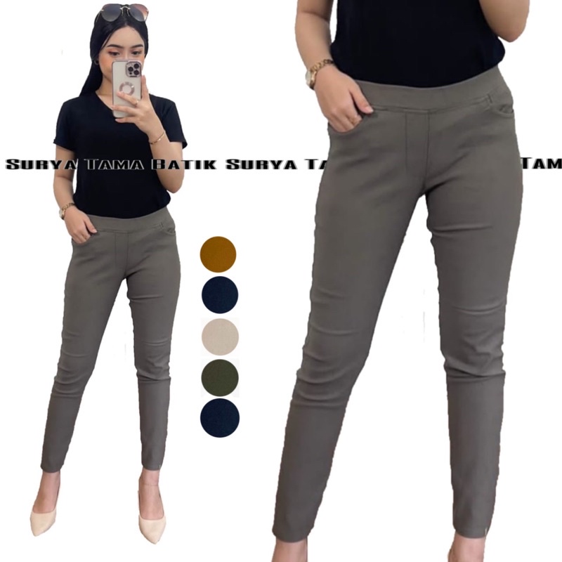 Celana Panjang Chino Wanita