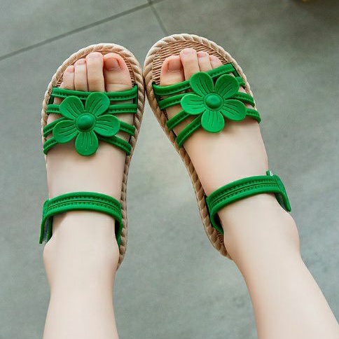 Juragan Junior [COD] Sandal ZEBYA Anak Perempuan Jelly Import Size 24-35