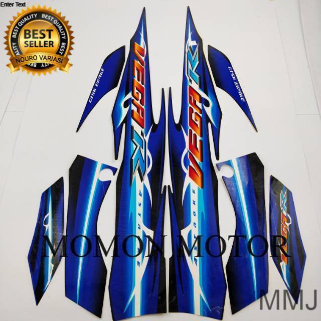 Striping Yamaha Vega r new 2007 2008 biru READY STOCK