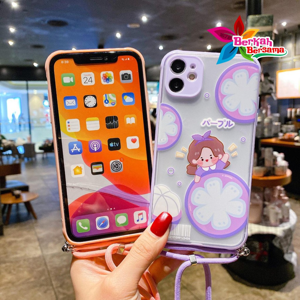 SS169 CASE SLINGCASE TALI LANYARD OPPO A9 A5 2020 A31 A8 A52 A92 A53 A33 RENO 4 4F A15 A1K BB4778