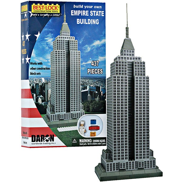 LEGO BRICK GEDUNG EMPIRE STATE BUILDING 437 PCS SERI BL345 AUS-0907