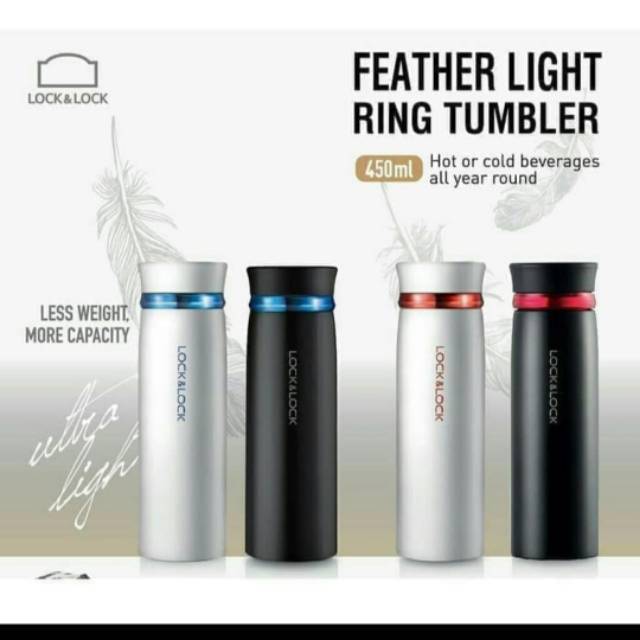 Termos Lock&Lock Panas n dingin 450 ml Lock n Lock Feather Light Original