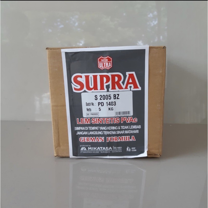 

lem putih supra 5KG