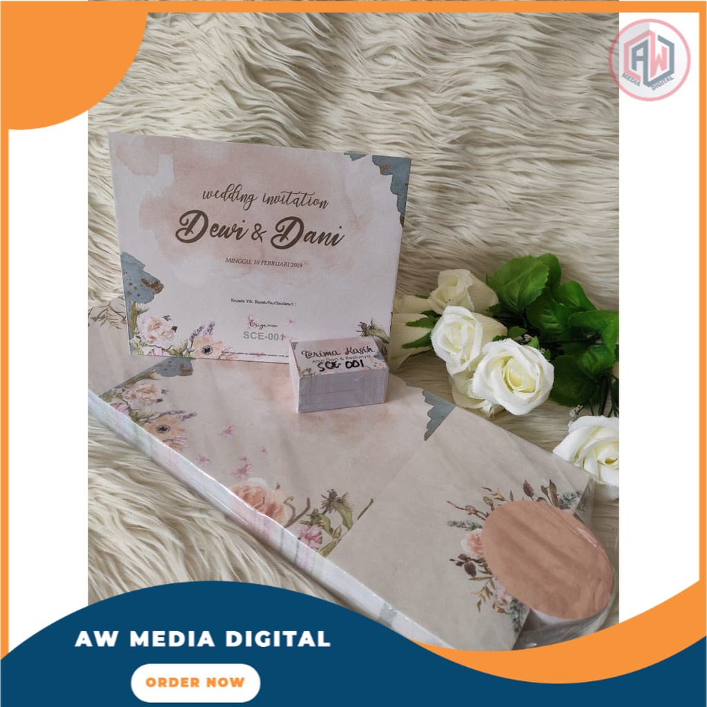 SCE 001 Blangko Undangan KOSONGAN Griya Blangko