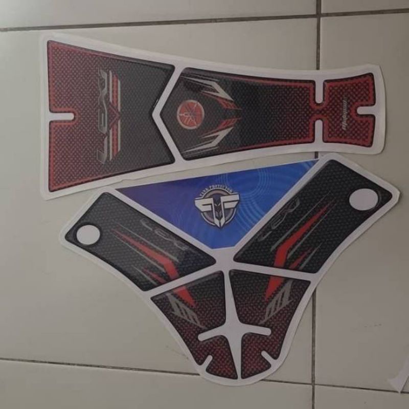 Stiker sticker Tankpad/Dashboard resin Yamaha Lexi