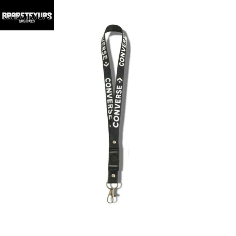 

lanyard CONVERSE gantungan kunci / tali lanyard distro gantungan leher name tag id card / pods