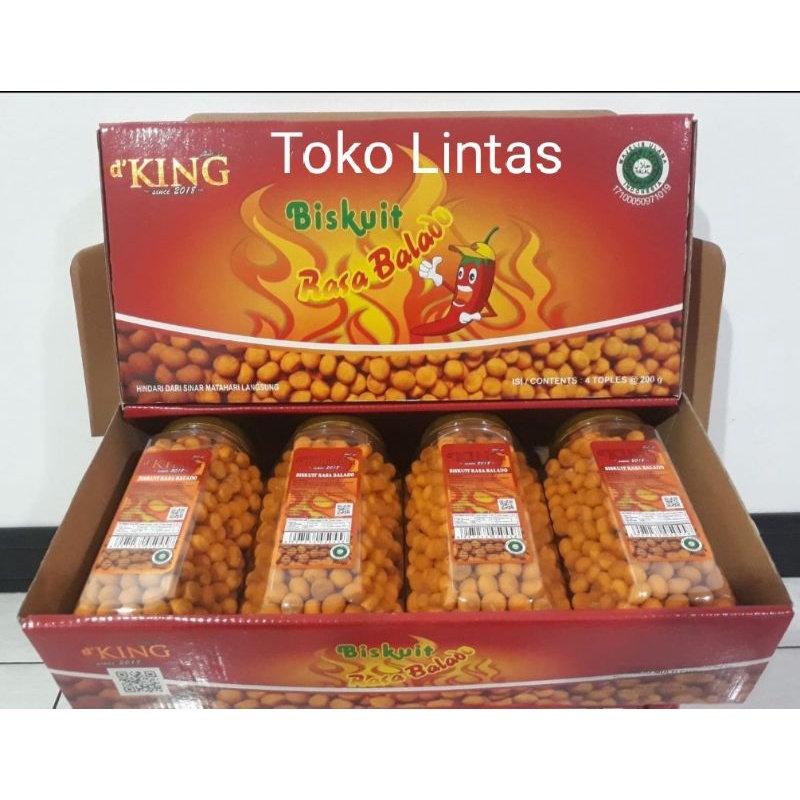 

Per Dus Bonibol d'King Biskuit rasa Balado