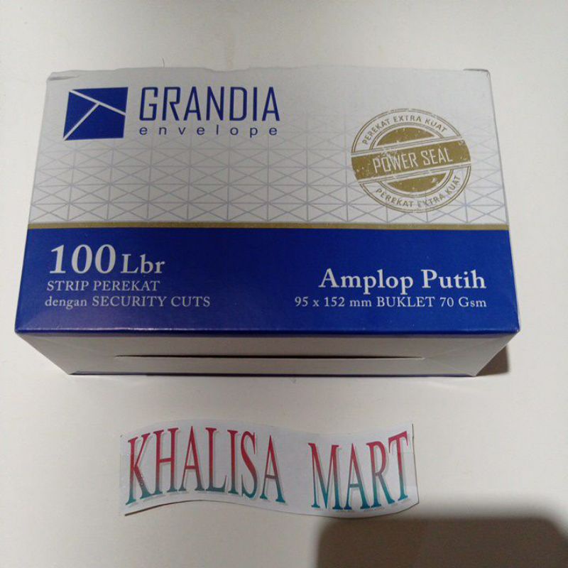 

Amplop Putih Grandia ISI 100