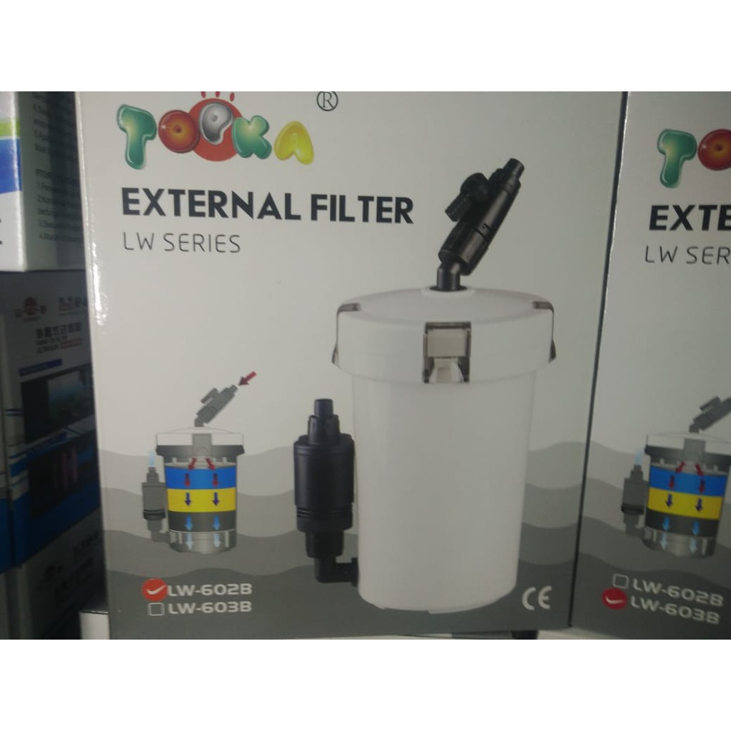 external filter TOPKA LW-602b canister lw series LICENSED SUNSUN