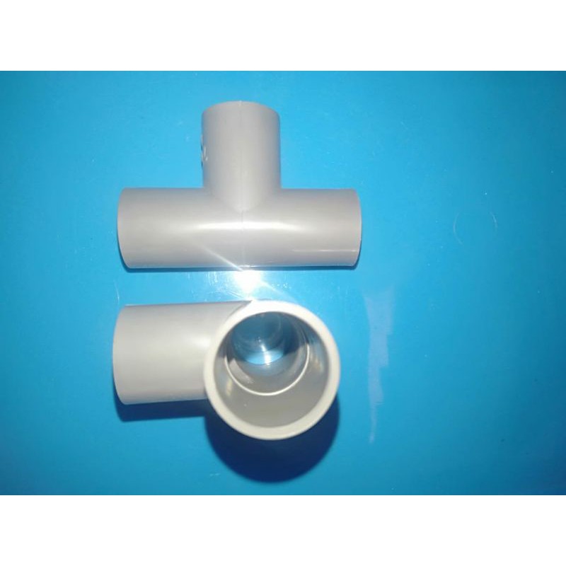 Tee pipa paralon PVC 1/2 inch