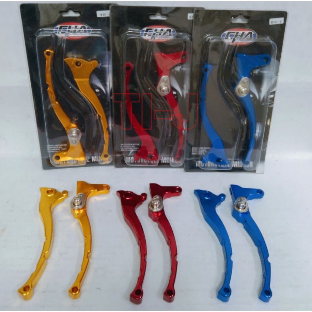 Handle Mio J-Mio M3/Hendel Mio Full cnc Warna Merah, Biru, Gold