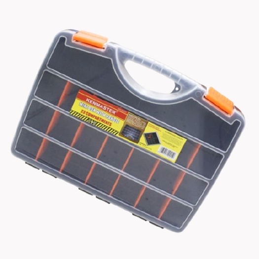 Plastik Mini Box 23 Compratment Kenmaster Mini Tool Box 23 slot - Tempat Penyimpanan