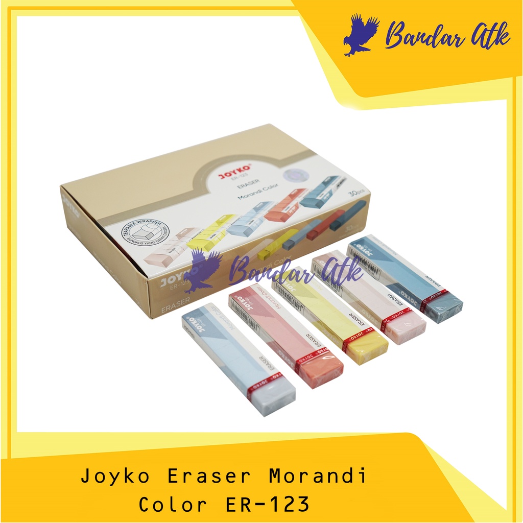 

JOYKO Eraser ER-123 Morandi Color Penghapus Pastel Panjang [1 PCS]